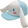 Concept One Cinnamoroll Baseball Cap Adult Snapback Hat with Flat Brim and 3D Ears Blue One Size
