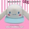 Concept One Cinnamoroll Baseball Cap Adult Snapback Hat with Flat Brim and 3D Ears Blue One Size