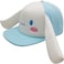 Concept One Cinnamoroll Baseball Cap Adult Snapback Hat with Flat Brim and 3D Ears Blue One Size