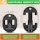Coopache Adjustable Hat Stretcher for Baseball Caps Hat Stretchers for Fitted Hats Size 6 78 to 8 12 Lightweight Cap Stretcher Black