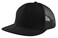 CYGTE ML XLXXL 5Panel Snapback Trucker Mesh Back Hat Adjustable Baseball Cap Blank Plain Cool Flat Brim Hats for Men Women Black