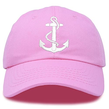 DALIX Anchor Hat Sailing Baseball Cap Women Beach Gift Boating Yacht Light Pink