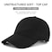 Durio Womens Baseball Caps Unisex Cute Baseball Hat Adjustable Fashion Sun Hat with Visor Unstructured Cotton Dad Hat Black One Size
