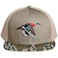 EDTREK Outdoorsman Pro Trucker Breathable Mesh Performance Cap Flat Brim Snapback Hat Wood Duck Wood Ash