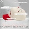 Funky Junque Canvas Snapback Trucker Hat Fathers Day Funny Mom Hat Baseball Cap for Mom Dad Mother Upside Down RedBeige
