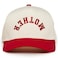 Funky Junque Canvas Snapback Trucker Hat Fathers Day Funny Mom Hat Baseball Cap for Mom Dad Mother Upside Down RedBeige