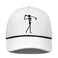 Bamveio Funny Golf Hats for Men WomenGolf Gifts Skull Baseball Cap for Adults HumorWhite 2