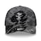 Gosify Skull Baseball Cap for Men Grim Reaper Death Crack Old Metal with Flag Mens Hat Adjustable Motorcycle Soft Caps