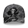 Gosify Skull Baseball Cap for Men Grim Reaper Death Crack Old Metal with Flag Mens Hat Adjustable Motorcycle Soft Caps