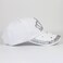 Gudessly Adjustable Womens Bling Rhinestone Bejeweled Cotton Denim Baseball Cap Hip Hop Hat ACrown White