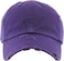 KBETHOS KBEVINTAGE PUR Vintage Washed Cotton Baseball Cap Purple