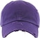 KBETHOS KBEVINTAGE PUR Vintage Washed Cotton Baseball Cap Purple