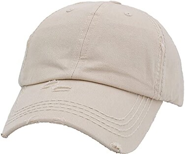 KBETHOS KBVBasic STN Vintage Washed Distressed Cotton Dad Hat Baseball Cap Adjustable Polo Trucker Unisex Style Headwear