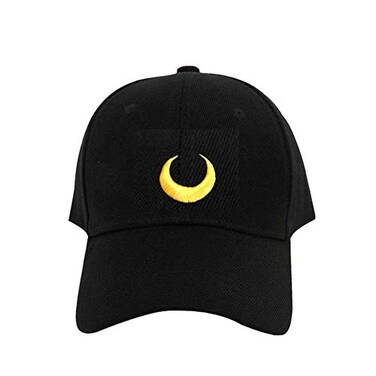 Kerr's Choice Kerrs Choice Womens LUNA Moon Hat Animie Moon Cap Black