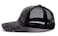 KKMKSHHG Criss Cross Baseball Caps Women Ponytail Mesh Hat Distressed High Messy Bun Trucker Ponycap Black