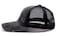KKMKSHHG Criss Cross Baseball Caps Women Ponytail Mesh Hat Distressed High Messy Bun Trucker Ponycap Black