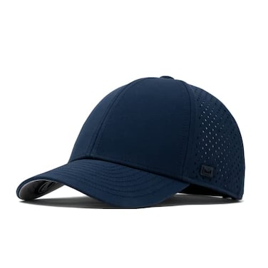 melin AGame Hydro Navy Mens Performance Snapback Hats WaterResistant Fitted Baseball Caps for Men Women Golf Running or Workout Hat MediumLarge