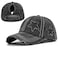 ProMindFun Womens Ponytail High Messy Bun Hats Distressed Baseball Caps Unconstructed Washed Dad Hat Girls Trucker Ponycaps