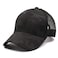 ProMindFun Womens Ponytail High Messy Bun Hats Distressed Baseball Caps Unconstructed Washed Dad Hat Girls Trucker Ponycaps Sun Hat