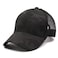 ProMindFun Womens Ponytail High Messy Bun Hats Distressed Baseball Caps Unconstructed Washed Dad Hat Girls Trucker Ponycaps Sun Hat