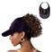 Red by Kiss SatinLined Backless Baseball Cap Comfortable Fit Adjustable Hat for Ponytail Designs Fashion Be Bold Be You