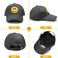 SONMONY Smile Face Trucker Hat Washed Dad Hat for Men Women Cute Baseball Caps Unstructured Smile Embroidered Hat Grey