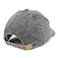 Trendy Apparel Shop Capital Mom and Dad Pigment Dyed Couple 2 Pc Cap Set Black Black