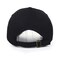 ARAWARA Unisex Black Fitted Kpop Baseball Cap with Ring Chain and Star