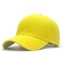 Utmost Structured Baseball Cap with Adjustable Closure Performance Hat for Outdoor Activities 1pc Yellow