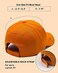 Utmost Structured Baseball Cap with Adjustable Closure Performance Hat for Outdoor Activities and Custom Embroidery 1pc Orange
