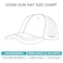 UVSAI UPF 50 Performance Water Resistant Baseball Cap Lightweight Breathable Hat Golf Running Boat Hiking for Men Women White