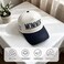 KIDHABE Womens Mommin Trucker Hat for Mom Mom Baseball Cap Embroidered Adjustable Hat Vintage TwoTone Ponytail Baseball Hat CyanBlue