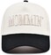 KIDHABE Womens Mommin Trucker Hat for Mom Mom Baseball Cap Embroidered Adjustable Hat Vintage TwoTone Ponytail Baseball Hat White