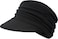 XYIYI Black Women Cancer Headwear Soft Chemo Beanie Baseball Cap