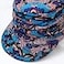 XYIYI Ethnic Blue Women Cancer Headwear Soft Chemo Beanie Baseball Cap