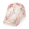 ZLYC Women Fashion Floral Print Baseball Cap Hawaiian Adjustable Snapback Dad Hat Beige