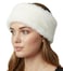 Funky Junque Womens Faux Fur Ear Warmer Headband Soft Winter Ear Muffs for Winter Women with Elastic Fit Ivory Ivory