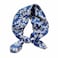 Pemilosci Large Cotton Bandana Headband Head Wrap Protective Coverage Hair Neck Scarf for Women 28 x 28 inch S10Little LeafRoyal Blue