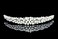 SAMKY Scatter Faux Pearl Rhinestone Crystal Bridal Headband Tiara T1034