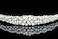 SAMKY Scatter Faux Pearl Rhinestone Crystal Bridal Headband Tiara T1034