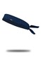 TREAD BANDS Treadbands Low Profile Tieback Non Slip Headbandd to Stay in Place Keeps Sweat Out of Your Eyes Patented Grip Technology Solid Navy Blue
