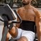 BODYSUNER Men Tank Top Sauna Sweat Vest Waist Trainer With Zipper Compression Workout Enhancing Vest BlueLXL