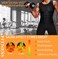 BODYSUNER Sauna Suit Sweat Vest Workout Tank Top for Men Compression Workout Weighted Vest BlueLXL