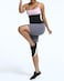 BODYSUNER Sauna Sweat Vest Workout Tank Top Waist Trainer for Women Compression Workout Enhancing Vest BlueSM