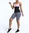 BODYSUNER Sauna Sweat Vest Workout Tank Top Waist Trainer for Women Compression Workout Enhancing Vest BlueSM