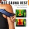 BXVX Sauna Suit Sweat Waist Trainer Vest for Women Sweat Workout Tank Top Shaper Blue SM