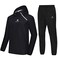 HOTSUIT Sauna Suit for Men Sweat Sauna Jacket Pant Gym Workout Sweat Suits Black S