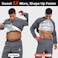 HOTSUIT Sauna Suit Men Anti Rip Sweat Suits Gym Boxing Workout Jackets Pants