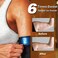 huiming Womens Arm Trimmers Compression Sleeve Sweat Bands Slimmers for Workout Sport BueXL