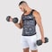 Kewlioo Mens Heat Trapping Pullover Sweat Enhancing Vest Sauna Suit Shirt Compression Vest Shapewear Top for Gym Exercise